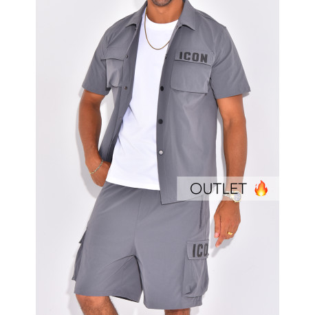 Ensemble short et chemise "Icon"