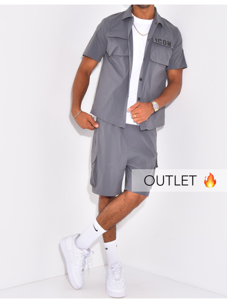 Ensemble short et chemise "Icon"