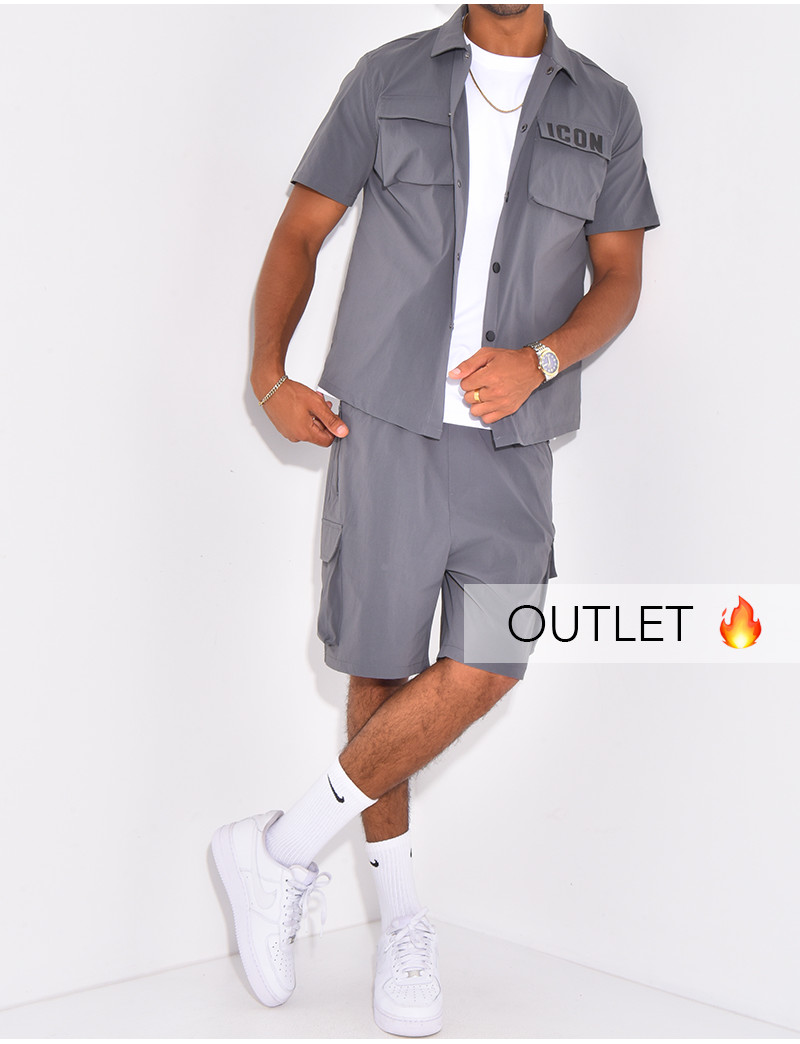 Ensemble short et chemise 