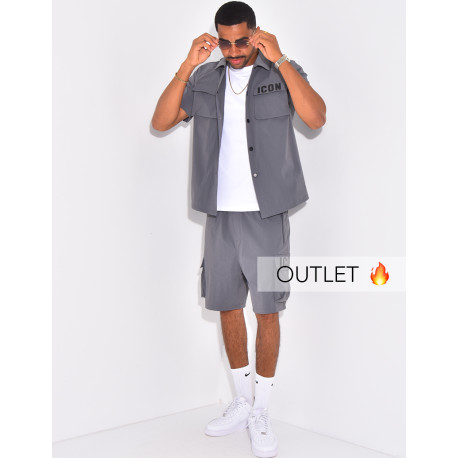 Ensemble short et chemise "Icon"