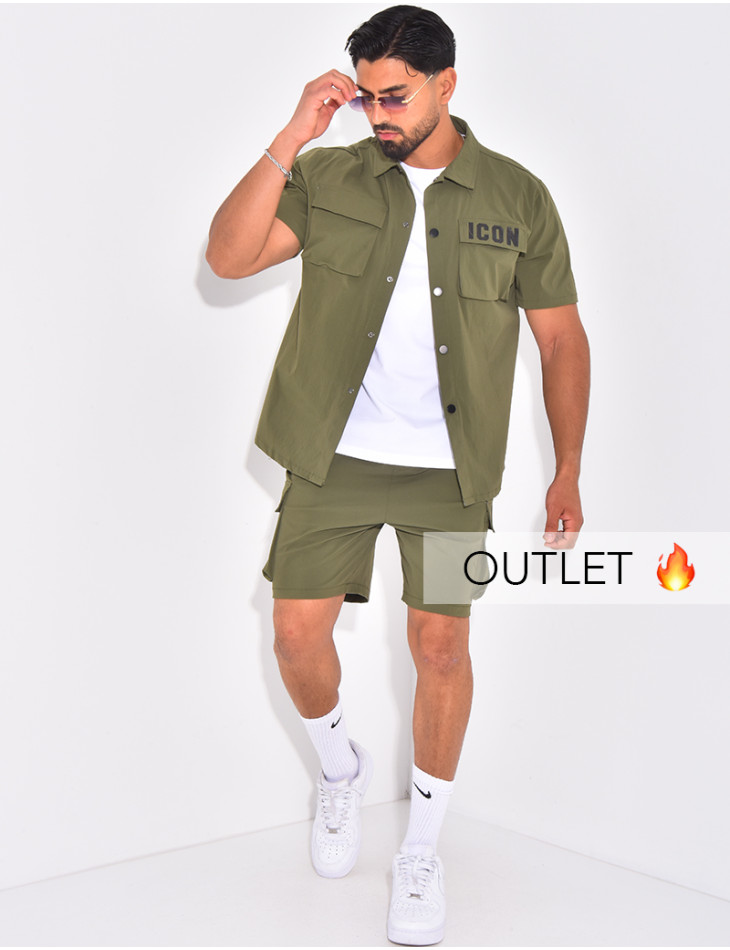 Ensemble short et chemise "Icon"
