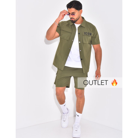 Ensemble short et chemise "Icon"