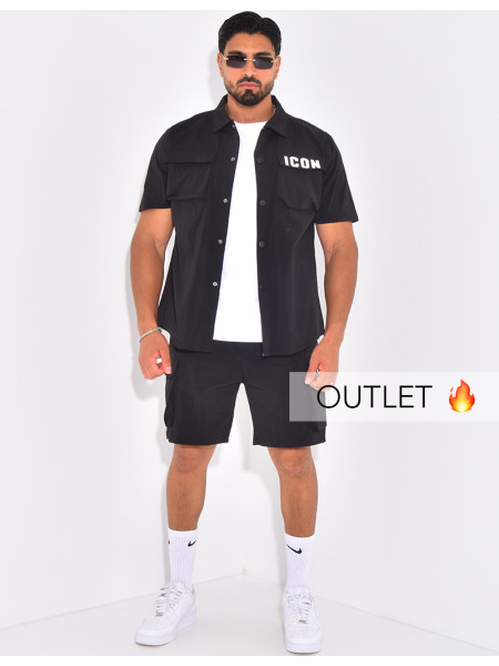 Ensemble short et chemise "Icon"