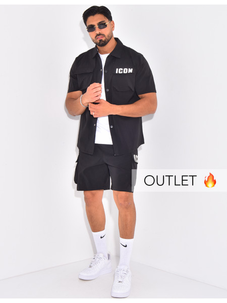 Ensemble short et chemise "Icon"