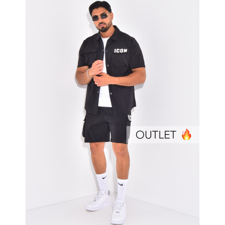 Ensemble short et chemise "Icon"