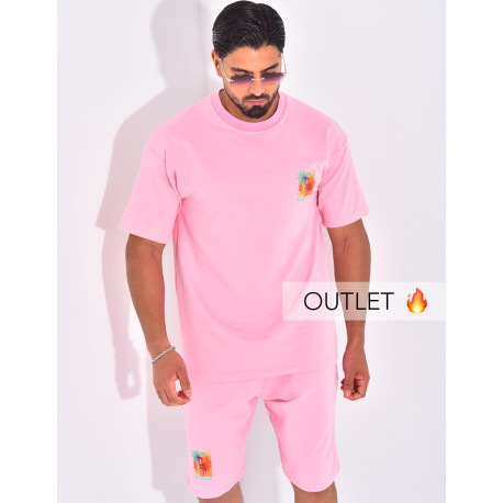 Ensemble short et t-shirt "Algéria"