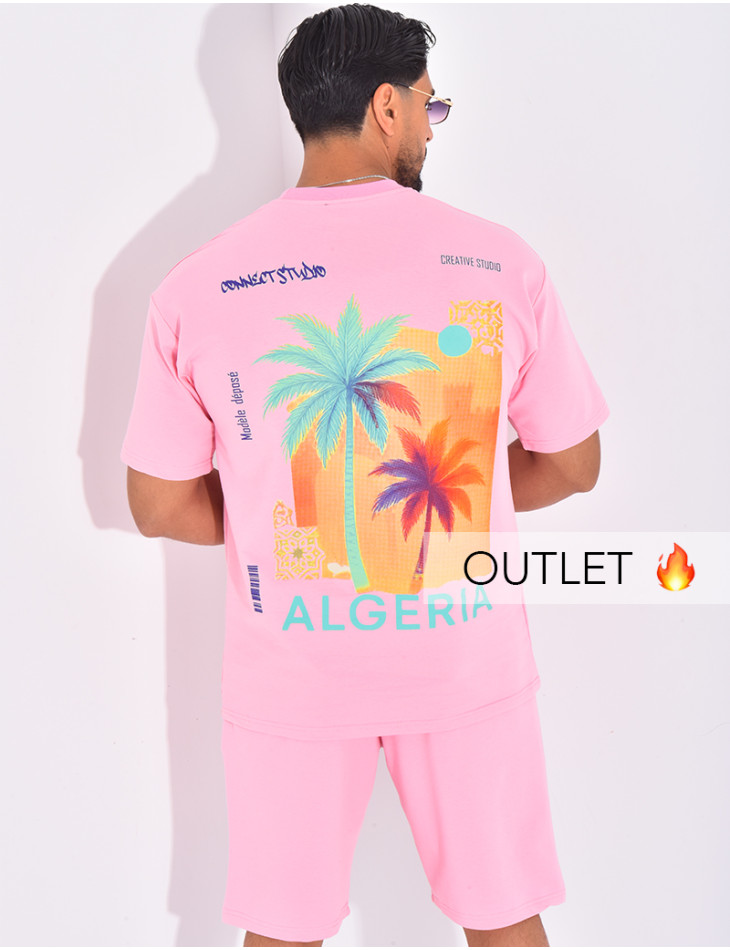 Ensemble short et t-shirt "Algéria"