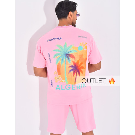 Ensemble short et t-shirt "Algéria"