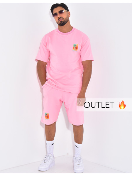 Ensemble short et t-shirt "Algéria"