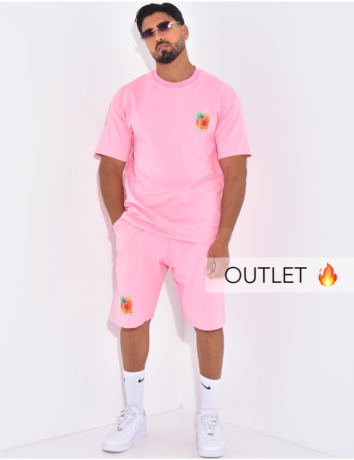 Ensemble short et t-shirt "Algéria"