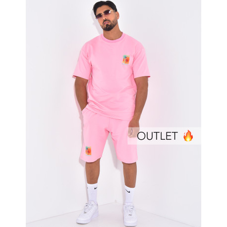 Ensemble short et t-shirt "Algéria"