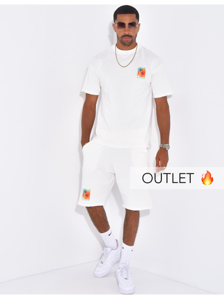 Ensemble short et t-shirt "Algéria"