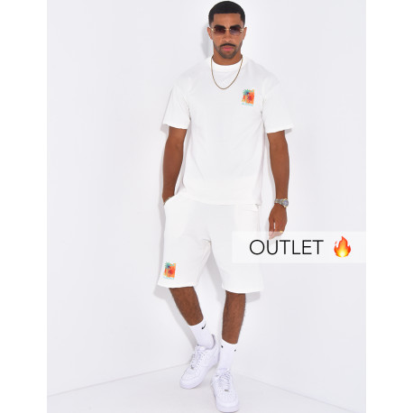 Ensemble short et t-shirt "Algéria"