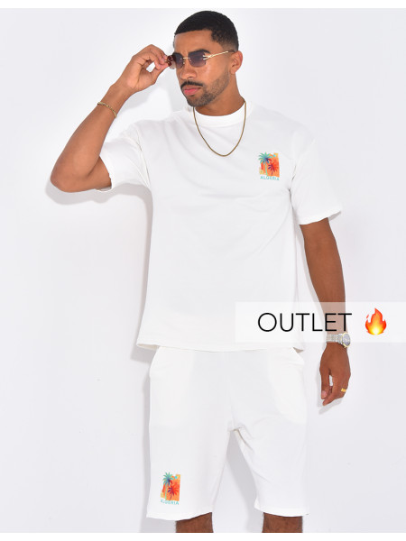 Ensemble short et t-shirt "Algéria"