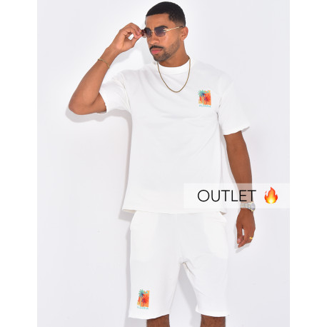 Ensemble short et t-shirt "Algéria"