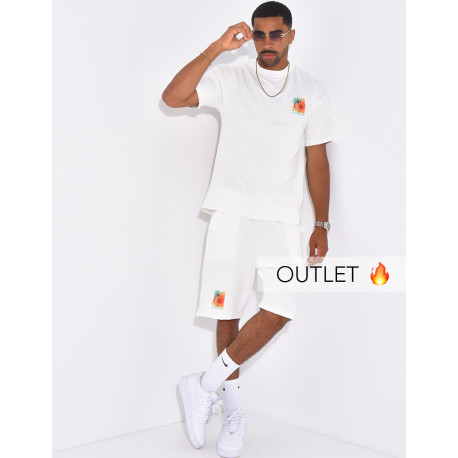 Ensemble short et t-shirt "Algéria"