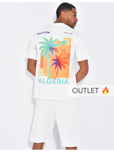 Ensemble short et t-shirt "Algéria"