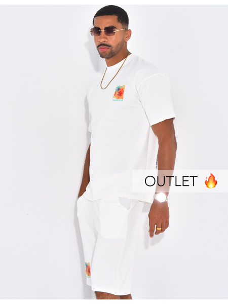 Ensemble short et t-shirt "Algéria"