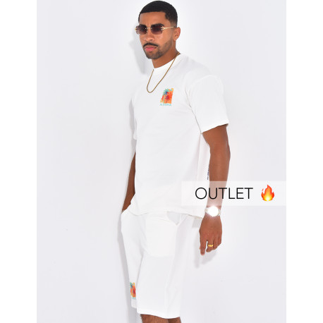 Ensemble short et t-shirt "Algéria"