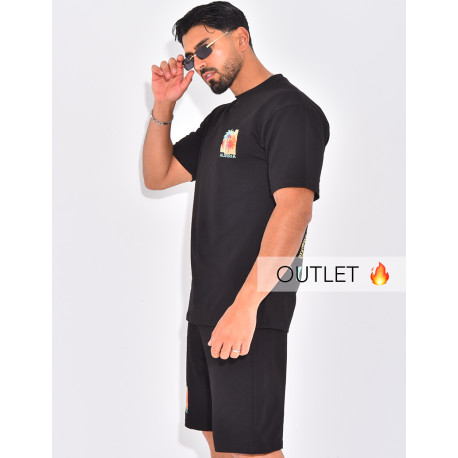 Ensemble short et t-shirt "Algéria"