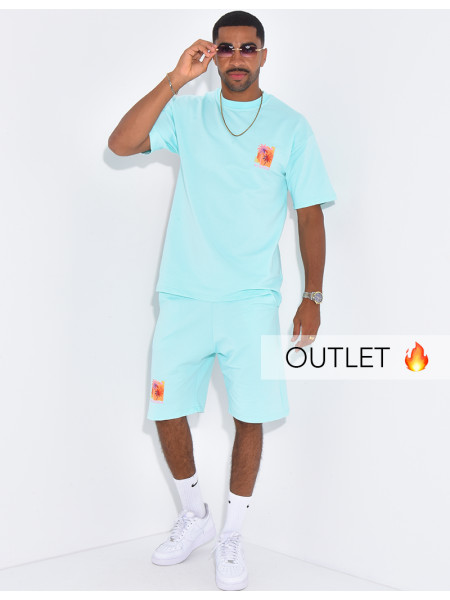 Ensemble short et t-shirt "Algéria"