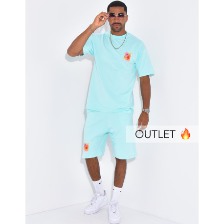 Ensemble short et t-shirt "Algéria"