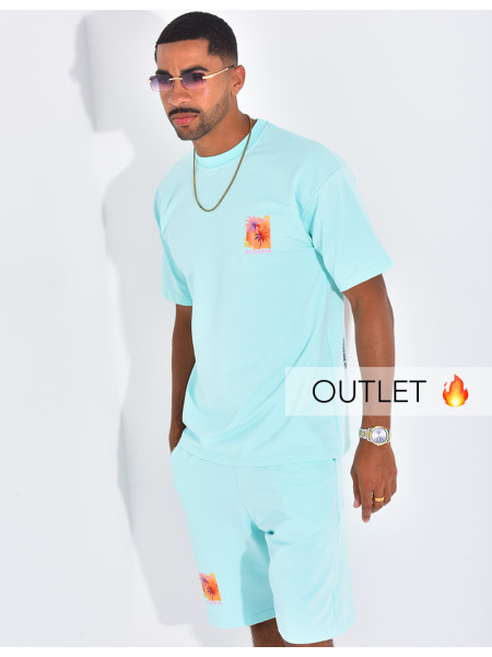 Ensemble short et t-shirt "Algéria"