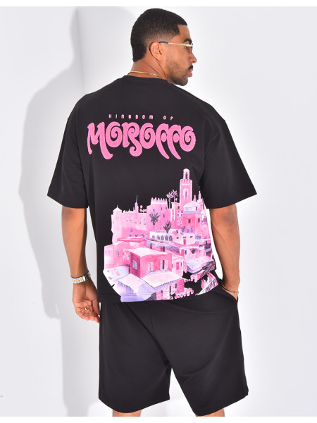 Ensemble short et t-shirt "Morocco"