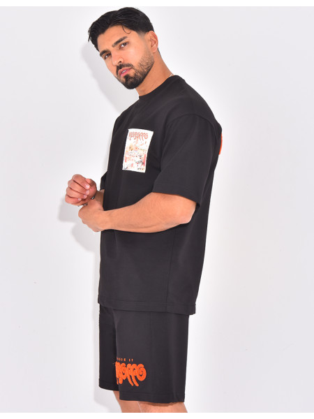 Ensemble short et t-shirt "Morocco"