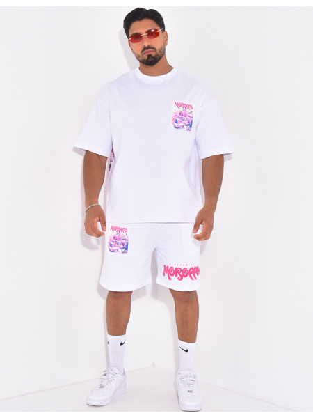 Ensemble short et t-shirt "Morocco"