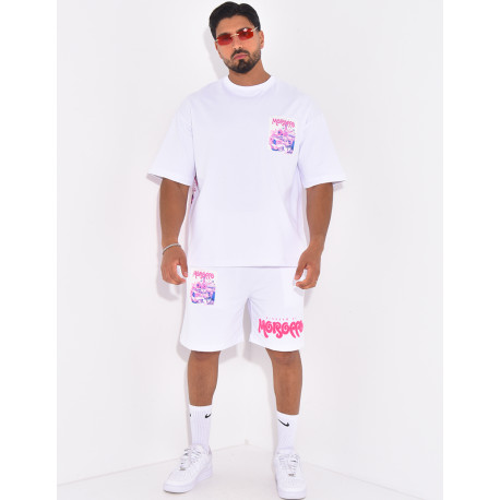 Ensemble short et t-shirt "Morocco"