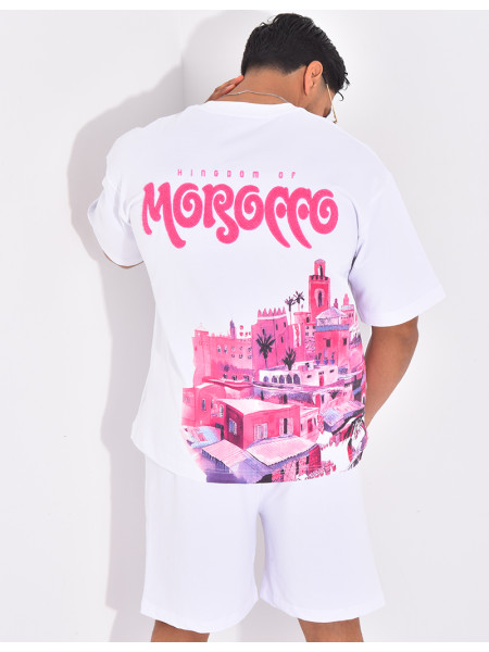 Ensemble short et t-shirt "Morocco"