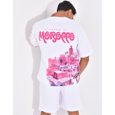 Ensemble short et t-shirt "Morocco"