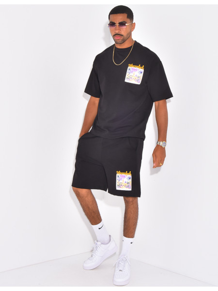 Ensemble short et t-shirt "Marrakech"