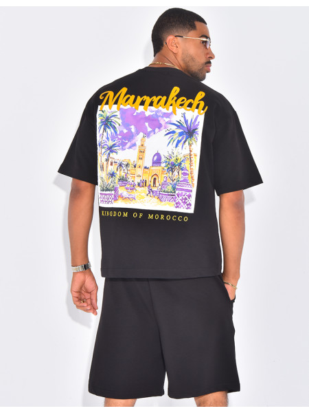 Ensemble short et t-shirt "Marrakech"
