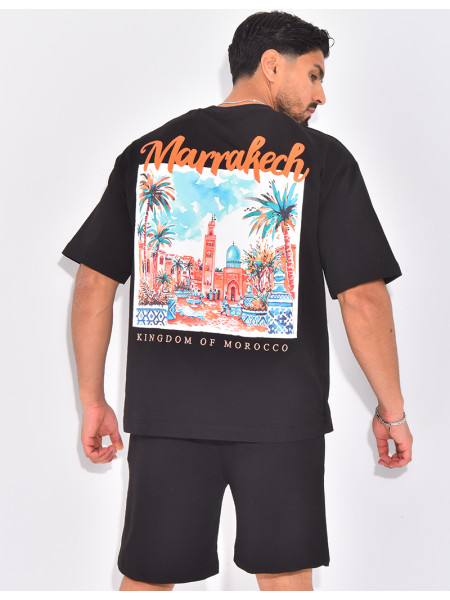 Ensemble short et t-shirt "Marrakech"