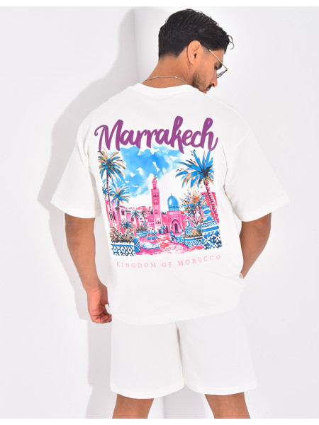 Ensemble short et t-shirt "Marrakech"
