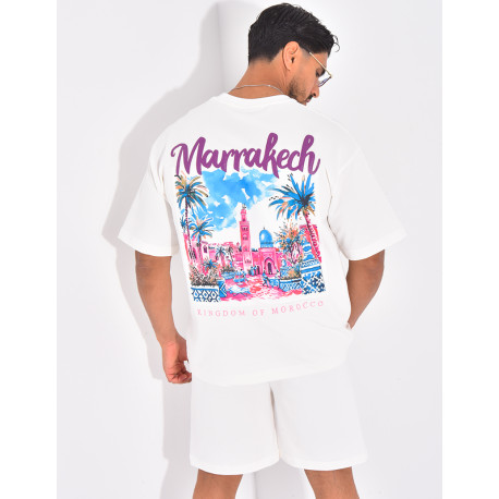 Ensemble short et t-shirt "Marrakech"