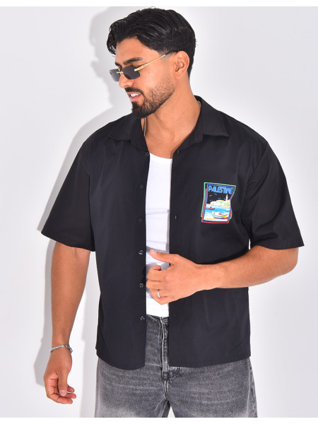 Chemise manches courtes "Palestine"