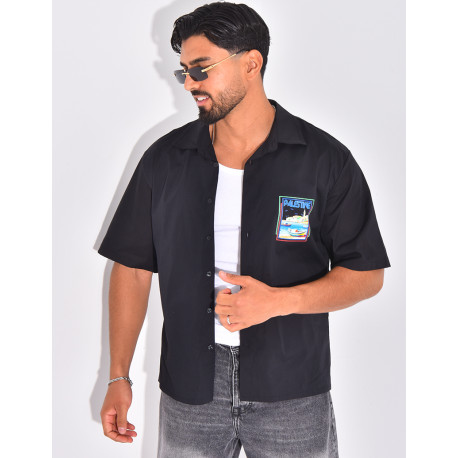 Chemise manches courtes "Palestine"