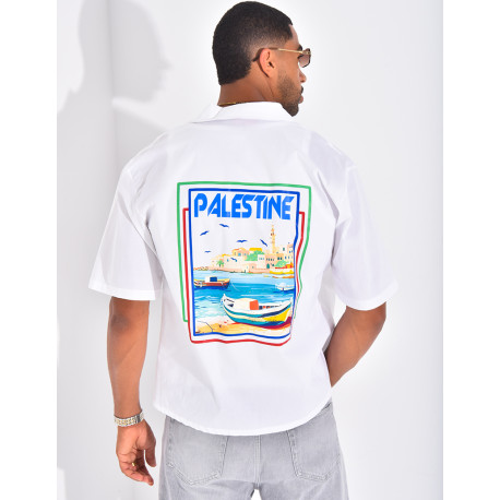 Chemise manches courtes "Palestine"