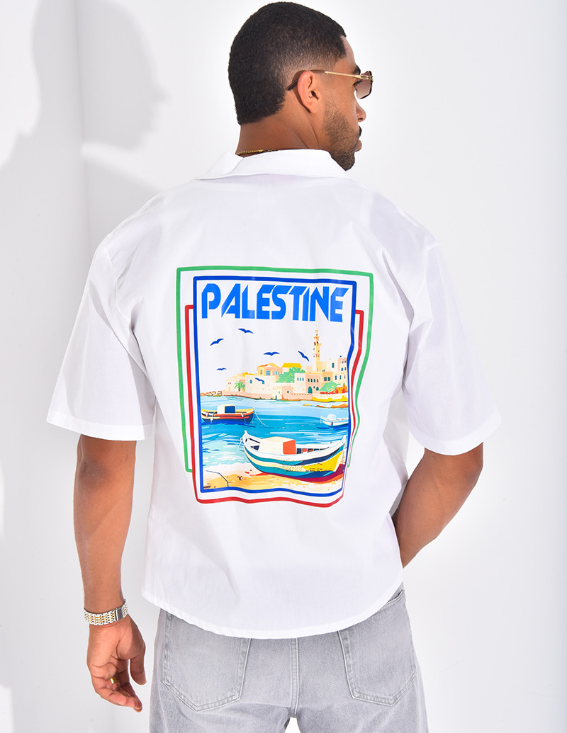 Chemise manches courtes...