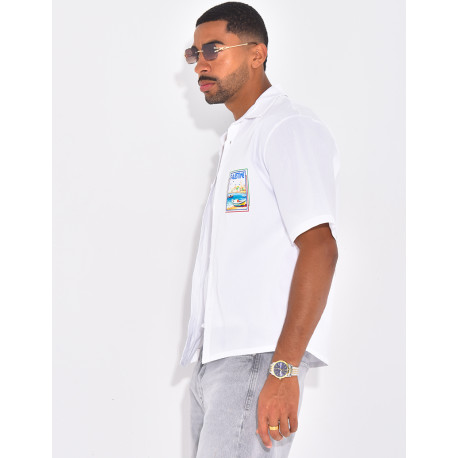 Chemise manches courtes "Palestine"