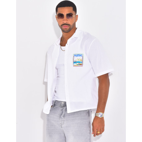 Chemise manches courtes "Palestine"