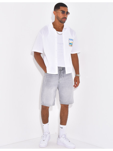 Chemise manches courtes "Palestine"