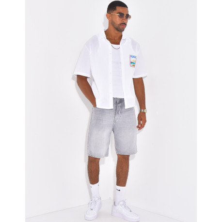 Chemise manches courtes "Palestine"