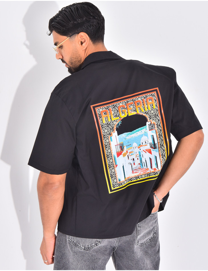 Chemise manches courtes "Algéria"