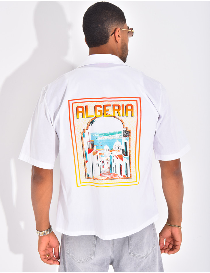 Chemise manches courtes "Algéria"