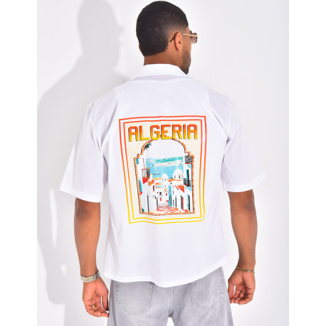 Chemise manches courtes "Algéria"