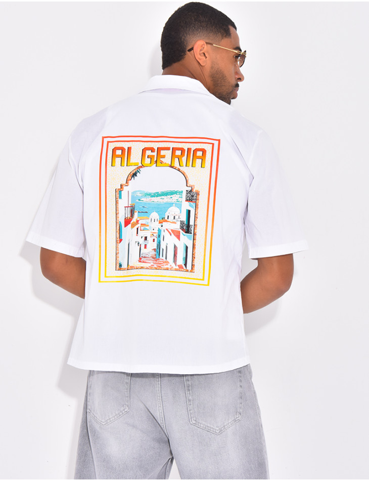 Chemise manches courtes "Algéria"